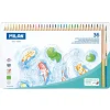 Lápiz acuarelable 36 colores mina gruesa caja de metal<Milan Sale