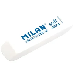 Lápiz blanco 3 unidades con 1 goma soft 4824<Milan Best