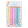 Lápiz color 12 colores pastel caja metal Sparkle<Faber castell Clearance