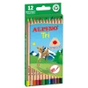 Lápiz color triangular 12 colores Tri<Alpino Hot