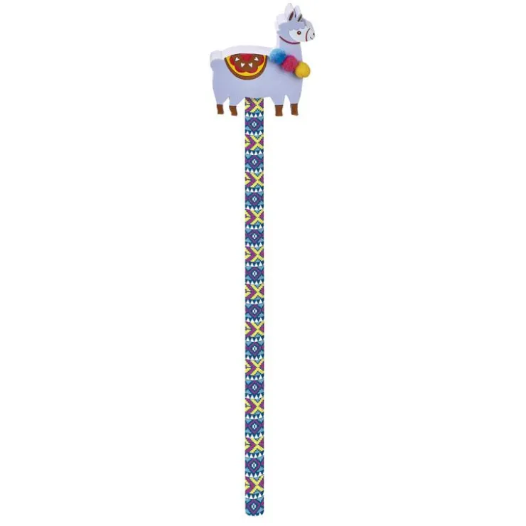 Lápiz con goma llama<Moses Best