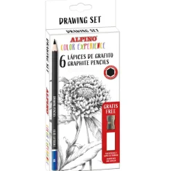 Lápiz de grafito graduación surtida 6 unidades Color Experience<Alpino Sale