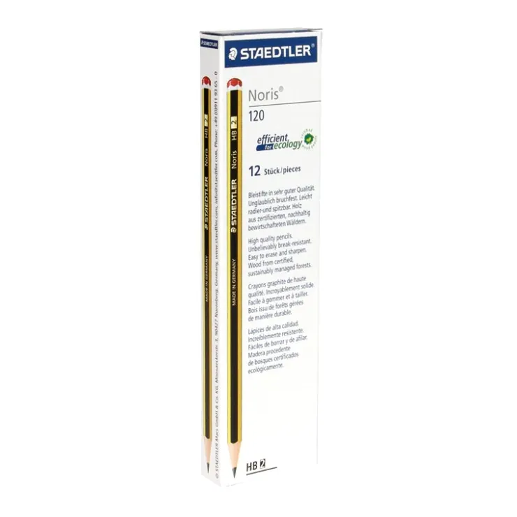 Lápiz de grafito Noris 2 (HB) 12 unidades<Staedtler New