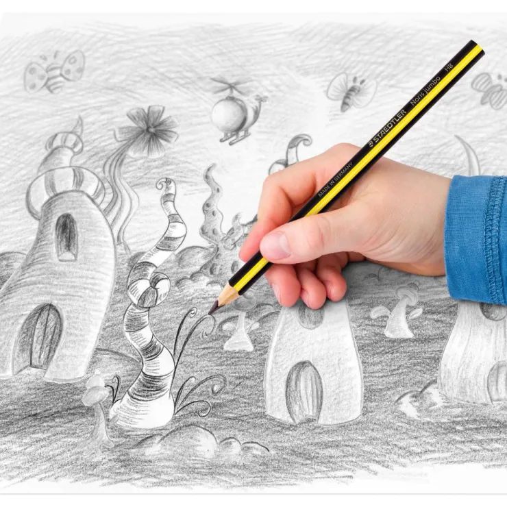Lápiz grafito 2 unidades Triplus Jumbo<Staedtler Sale