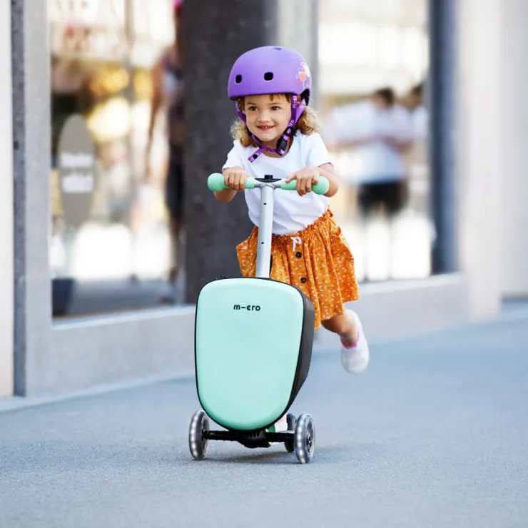 Maleta-patinete Luggage Junior color menta<Micro Outlet