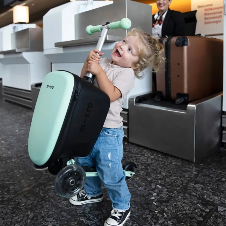 Maleta-patinete Luggage Junior color menta<Micro Outlet
