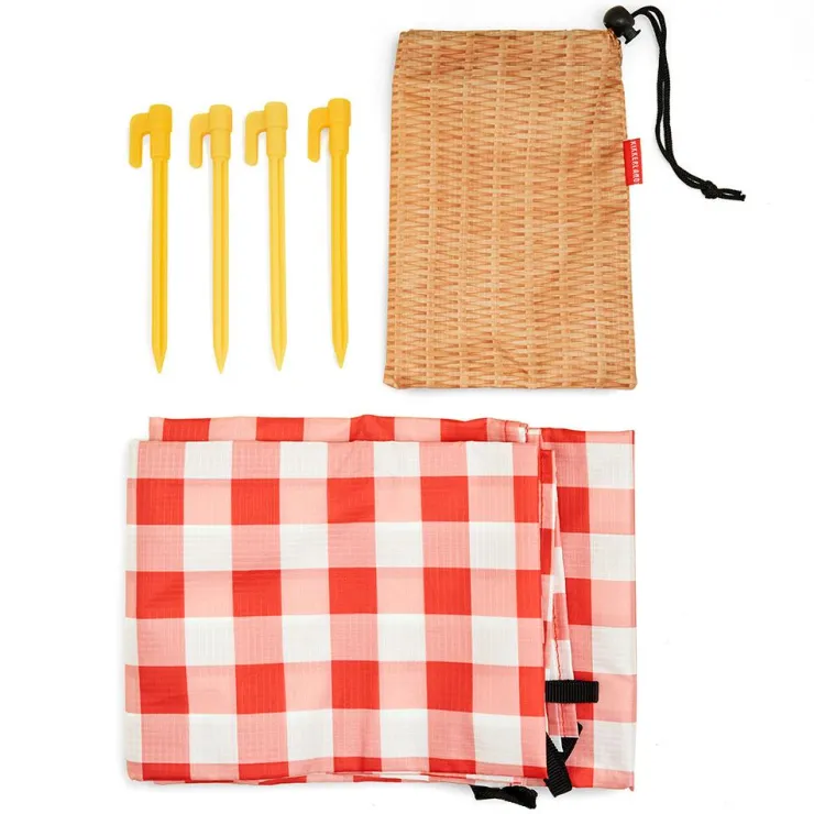 Mantel de picnic plegable<Kikkerland