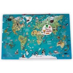 Mapa mundo magnético 78 piezas<Vilac Outlet