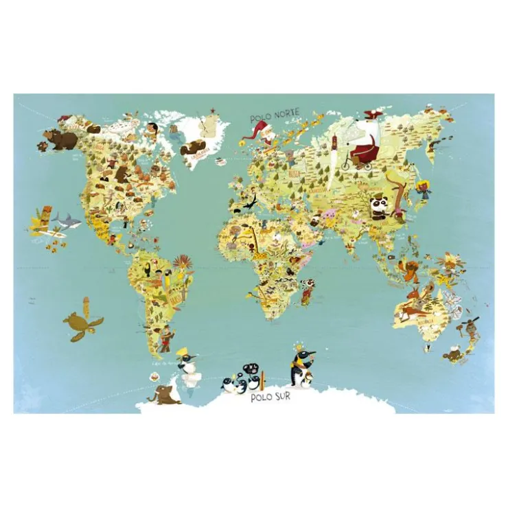 Mapa mundo magnético 78 piezas<Vilac Outlet