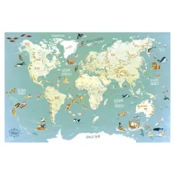 Mapa mundo magnético 78 piezas<Vilac Outlet