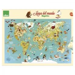 Mapa mundo magnético 78 piezas<Vilac Outlet