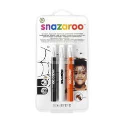 Maquillaje en rotulador Halloween 3 unidades<Snazaroo Discount