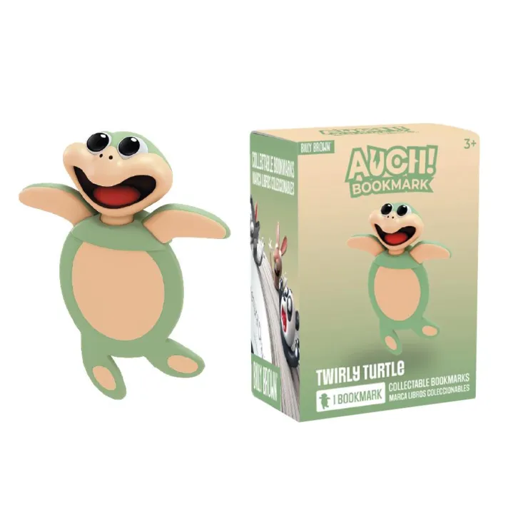 Marcapáginas 3D tortuga Twirly Turtle. AuchBookmark<Billy Brown Sale