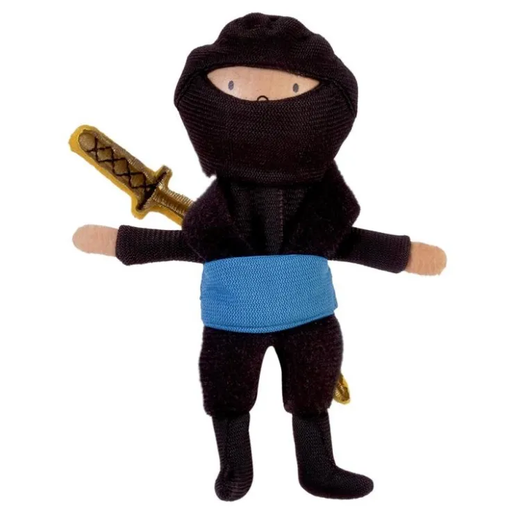 Marioneta de dedo ninja azul<Fiesta Clearance