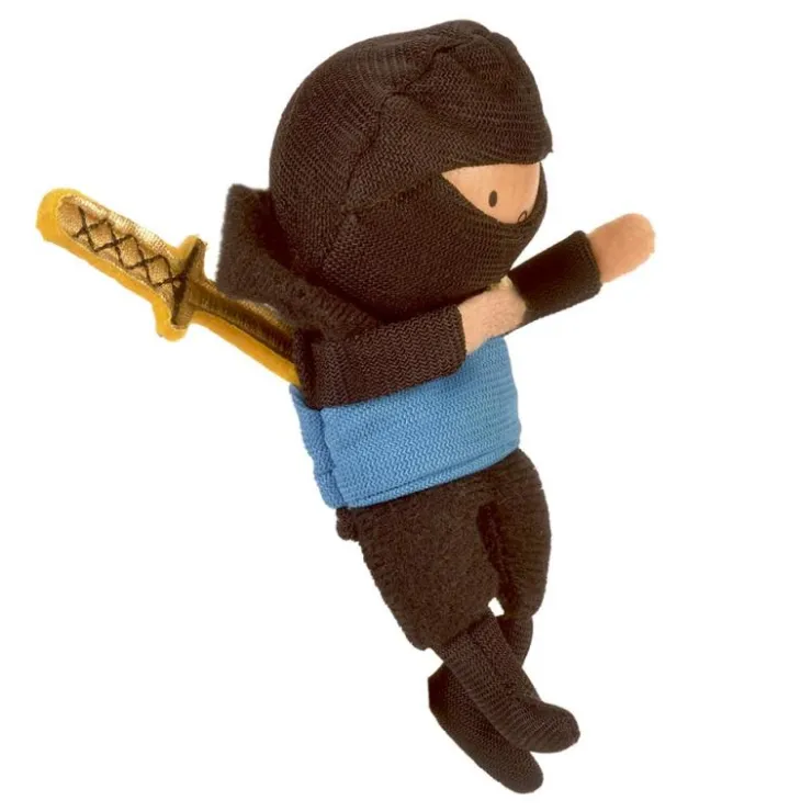 Marioneta de dedo ninja azul<Fiesta Clearance