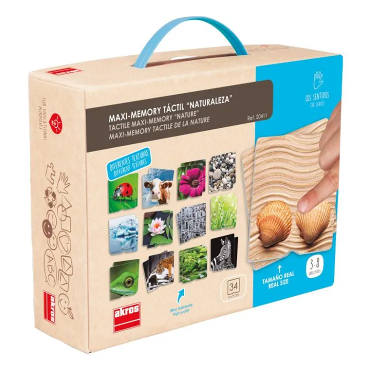 Maxi memory táctil naturaleza<Akros New