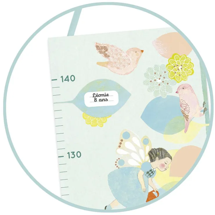 Medidor cartón primavera 140cm<Djeco Outlet