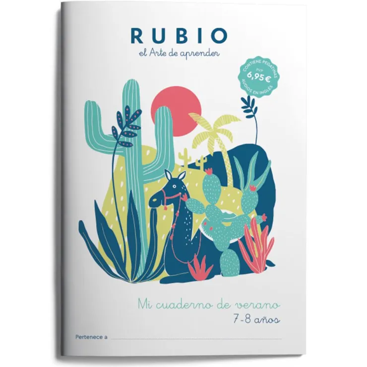 Mi cuaderno de verano RUBIO. 7-8 años< Best