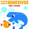 Mi gran libro de adhesivos pega y colorea. Crías de animales<