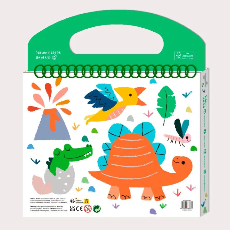Mi primer kit para colorear amigo de los dinosaurios<Haku Yoka Discount