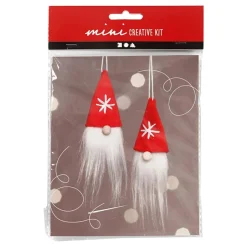 Mini kit creativo duende de Navidad para colgar 2 duendes<Creativ Company Sale