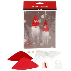 Mini kit creativo duende de Navidad para colgar 2 duendes<Creativ Company Sale