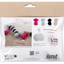 Mini kit DIY crea hueso de juguete para perro de crochet.<Creativ Company Best