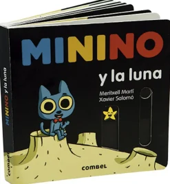 Minino y la luna< New