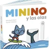 Minino y las olas< New