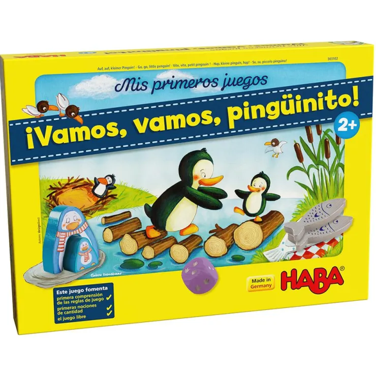 Mis primeros juegos: Vamos, vamos, pingüinito<Haba Outlet