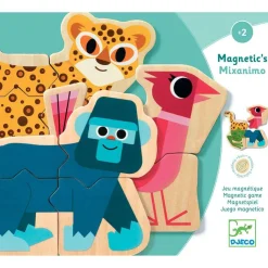 Mixanimo animales magnéticos 24 piezas<Djeco Discount