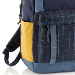 Mochila triple Amsterdam negro. 47x25x15,5cm.<Miquelrius