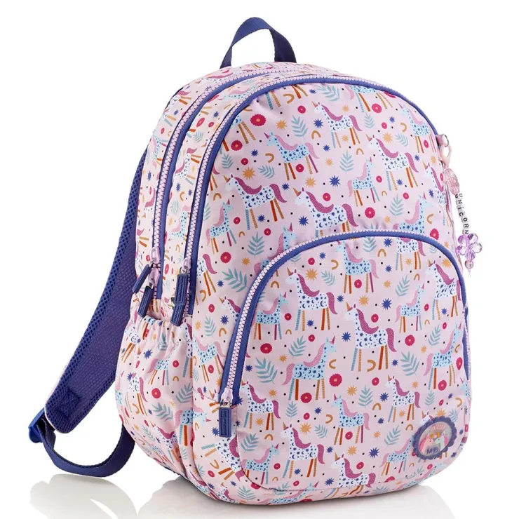 Mochila triple Oslo unicornio. 41x28x16,5cm.<Miquelrius Discount