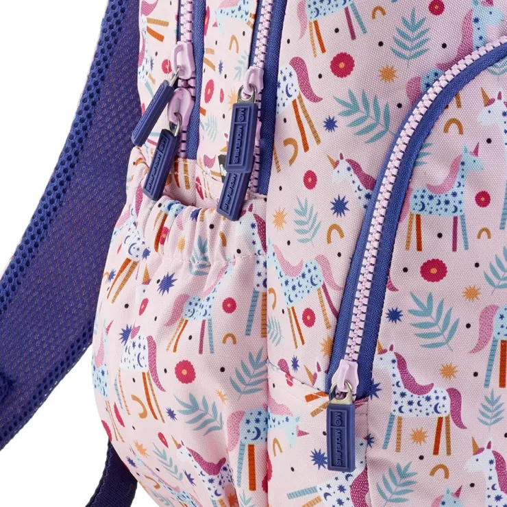 Mochila triple Oslo unicornio. 41x28x16,5cm.<Miquelrius Discount