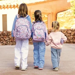 Mochila triple Oslo unicornio. 41x28x16,5cm.<Miquelrius Discount