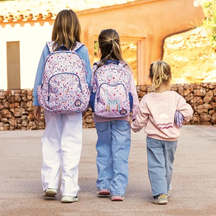 Mochila triple Oslo unicornio. 41x28x16,5cm.<Miquelrius Discount