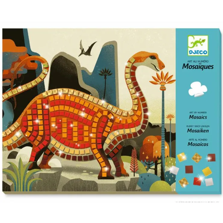 Mosaicos dinosaurios<Djeco Best