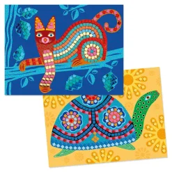 Mosaicos gato y tortuga<Djeco New