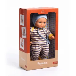 Muñeco conjunto rayas con gorro 32cm<Djeco Outlet