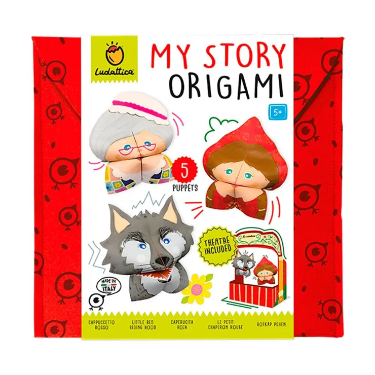 My story origami Caperucita Roja<Ludattica New