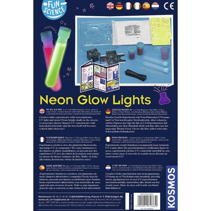 Neon glow lights experimentos<Kosmos Best
