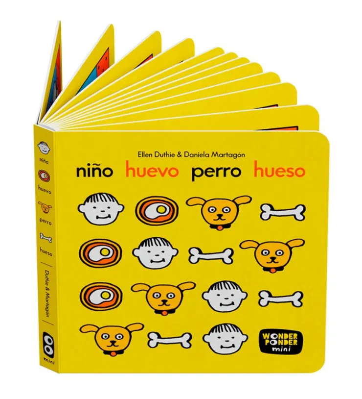 Niño, huevo, perro, hueso< Sale