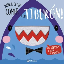 ¡Nunca des de comer a un tiburón!< Sale