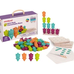 Ositos ensartables matemáticas eco<Miniland Clearance