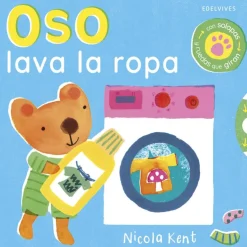 Oso lava la ropa<