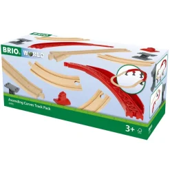 Pack de vías con curvas ascendentes<Brio Clearance