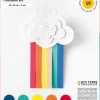 Papel foam 20X29cm. 10 colores<Folia Clearance