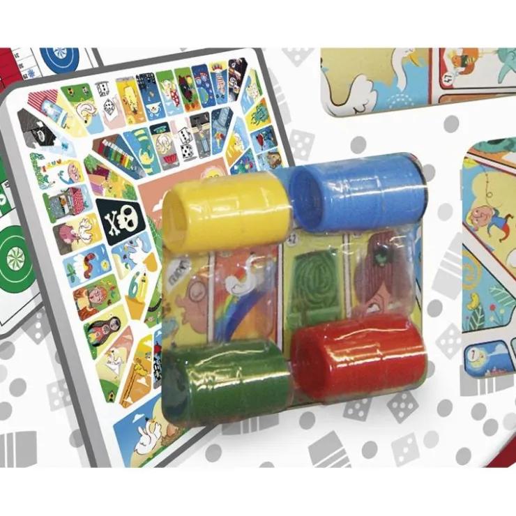 Parchís y oca: tablero con accesorios para 4 jugadores<Cayro Sale