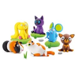 Pasta de modelar set 6 mascotas<Hey Clay Hot