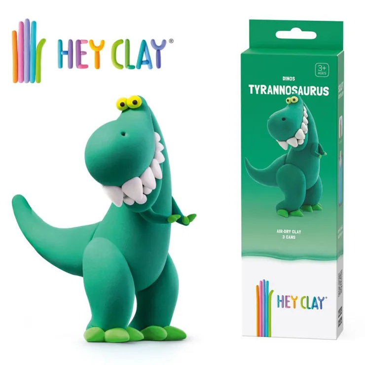 Pasta de modelar dinosaurio Tiranosaurio<Hey Clay Sale